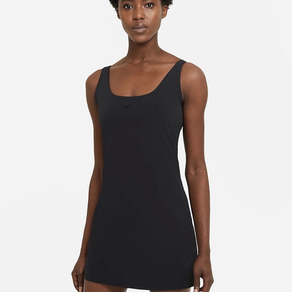 Nike Black Scoop Neck Performance Dress